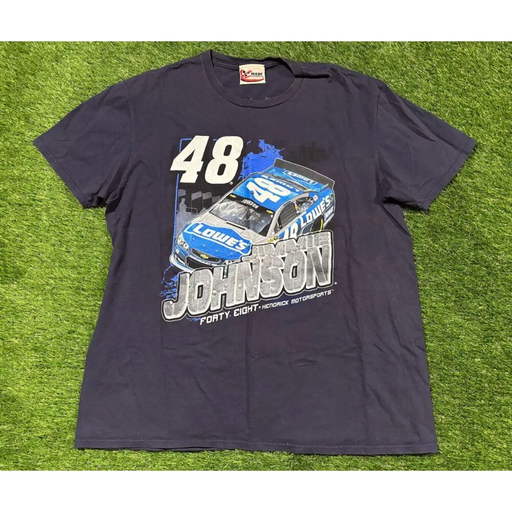 Vintage Chase Authentics Jimmie Johnson Lowe’s NASCAR Shirt Size XL Racing